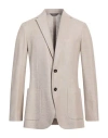 Circolo 1901 Man Blazer Beige Size 46 Cotton, Linen
