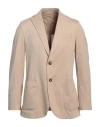 Circolo 1901 Man Blazer Beige Size 48 Cotton, Elastane
