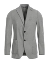 Circolo 1901 Man Blazer Black Size 40 Wool, Cotton, Silk, Polyamide, Elastane In Black