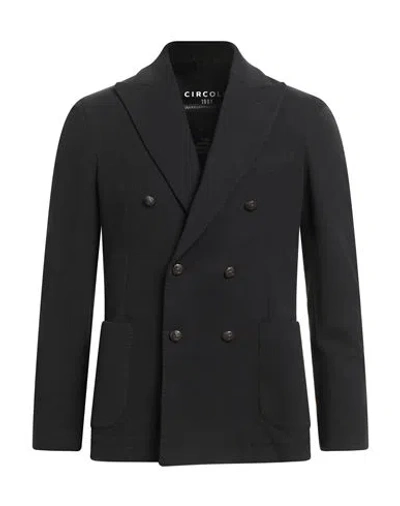 Circolo 1901 Man Blazer Black Size 40 Cotton, Elastane
