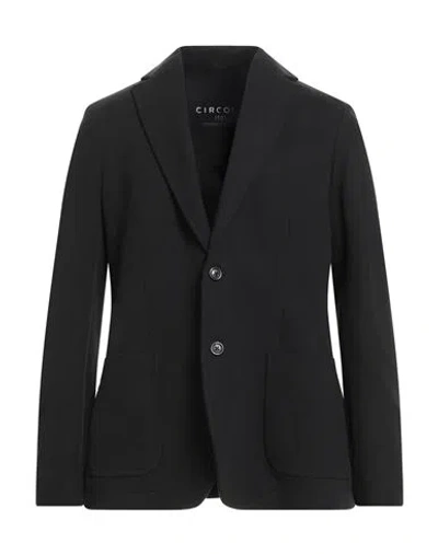 Circolo 1901 Man Blazer Black Size 40 Cotton, Elastane