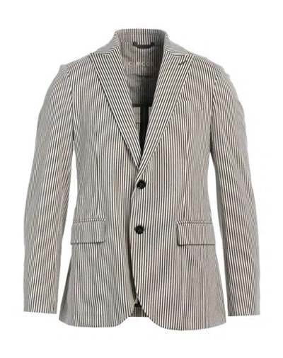 Circolo 1901 Man Blazer Black Size 42 Cotton, Elastane