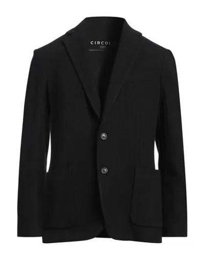 Circolo 1901 Man Blazer Black Size 40 Virgin Wool