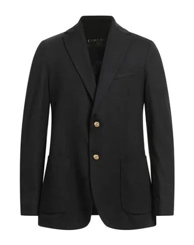 Circolo 1901 Man Blazer Black Size 42 Virgin Wool, Cashmere