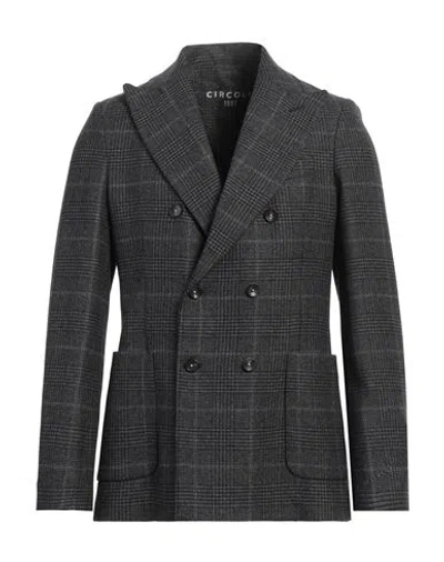 Circolo 1901 Man Blazer Black Size 40 Virgin Wool, Cotton, Elastane