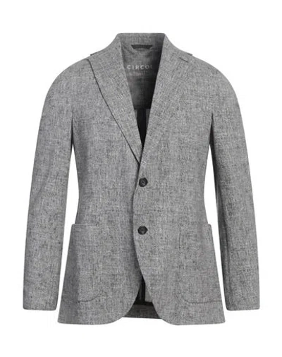 Circolo 1901 Man Blazer Black Size 44 Cotton, Elastane