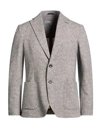 Circolo 1901 Man Blazer Black Size 44 Cotton, Elastane In Brown