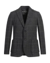 Circolo 1901 Man Blazer Black Size 42 Virgin Wool, Cotton, Elastane