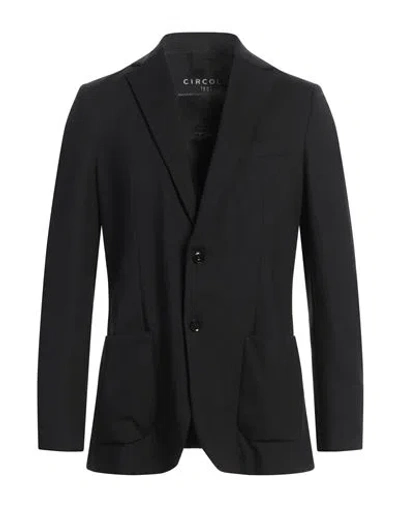 Circolo 1901 Man Blazer Black Size 46 Cotton, Polyamide, Elastane