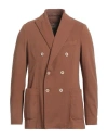 Circolo 1901 Man Blazer Brown Size 38 Cotton, Elastane