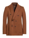 Circolo 1901 Man Blazer Brown Size 40 Cotton, Elastane