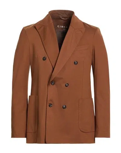Circolo 1901 Man Blazer Brown Size 40 Cotton, Elastane