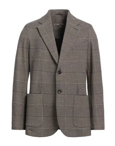 Circolo 1901 Man Blazer Brown Size 42 Cotton, Elastane