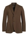 Circolo 1901 Man Blazer Brown Size 42 Cotton, Elastane