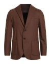 Circolo 1901 Man Blazer Brown Size 42 Virgin Wool, Cashmere