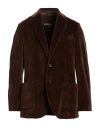 Circolo 1901 Man Blazer Brown Size 44 Cotton, Polyester In Brown