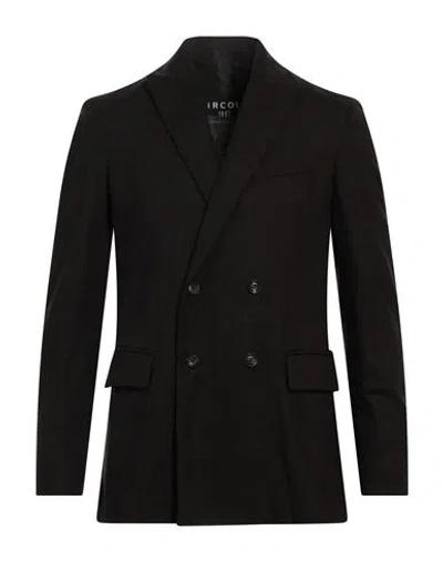 Circolo 1901 Man Blazer Dark Brown Size 42 Virgin Wool, Cashmere