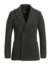 Circolo 1901 Man Blazer Dark Green Size 36 Virgin Wool, Cashmere In Green