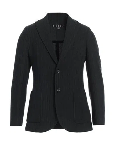 Circolo 1901 Man Blazer Dark Green Size 36 Virgin Wool, Elastane