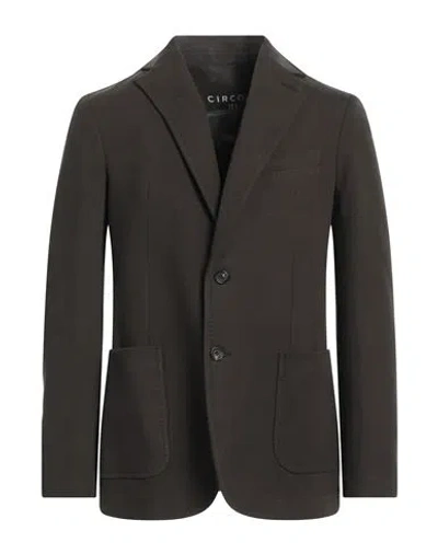 Circolo 1901 Man Blazer Dark Green Size 36 Cotton, Elastane