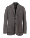 Circolo 1901 Man Blazer Taupe Size 42 Cotton, Elastane In Grey
