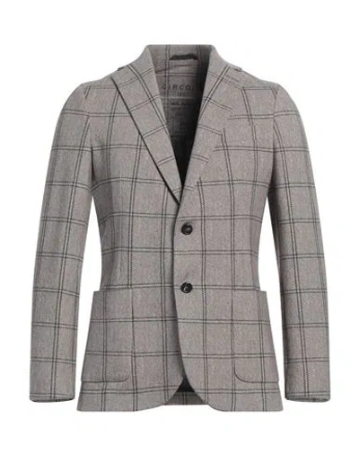Circolo 1901 Man Blazer Grey Size 38 Cotton, Elastane In Gray
