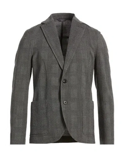 Circolo 1901 Man Blazer Grey Size 40 Virgin Wool, Elastane In Gray