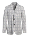 Circolo 1901 Man Blazer Grey Size 44 Cotton, Elastane