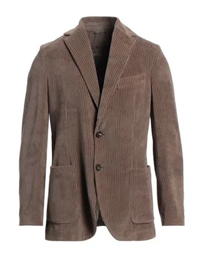 Circolo 1901 Man Blazer Khaki Size 42 Cotton, Polyester In Beige