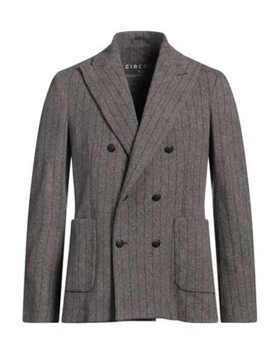 Circolo 1901 Man Blazer Khaki Size 42 Cotton, Elastane In Sand