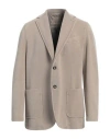 Circolo 1901 Man Blazer Khaki Size 44 Cotton, Elastane In Beige