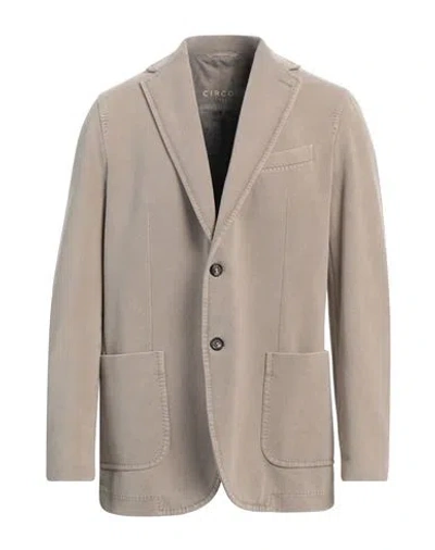 Circolo 1901 Man Blazer Khaki Size 44 Cotton, Elastane In Beige