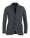 Circolo 1901 Man Blazer Navy Blue Size 46 Cotton, Elastane In Grey