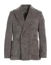 Circolo 1901 Man Blazer Lead Size 42 Cotton, Polyester In Grey