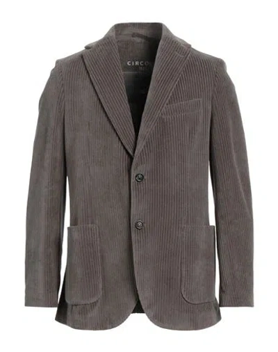 Circolo 1901 Man Blazer Lead Size 44 Cotton, Polyester In Grey