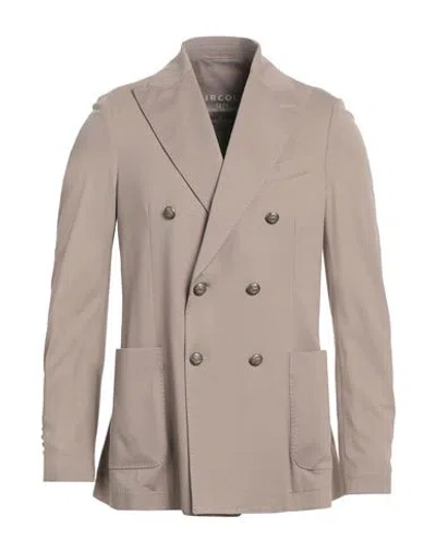 Circolo 1901 Man Blazer Light Brown Size 42 Cotton, Elastane In Beige
