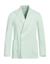 Circolo 1901 Man Blazer Light Green Size 38 Cotton, Elastane