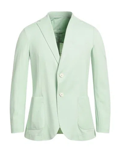 Circolo 1901 Man Blazer Light Green Size 42 Cotton, Elastane