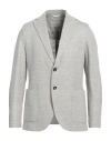 Circolo 1901 Man Blazer Light Grey Size 46 Cotton, Elastane