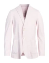 Circolo 1901 Man Blazer Light Pink Size 46 Cotton, Elastane In Pink