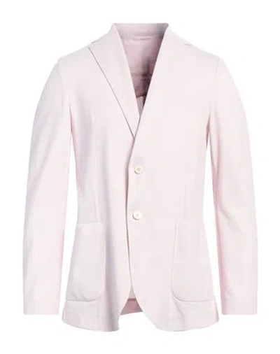 Circolo 1901 Man Blazer Light Pink Size 46 Cotton, Elastane