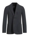 Circolo 1901 Man Blazer Midnight Blue Size 40 Cotton, Elastane In Black