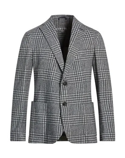 Circolo 1901 Man Blazer Midnight Blue Size 40 Cotton, Elastane In Multi