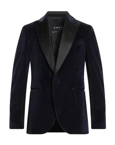 Circolo 1901 Man Blazer Midnight Blue Size 40 Cotton, Polyester