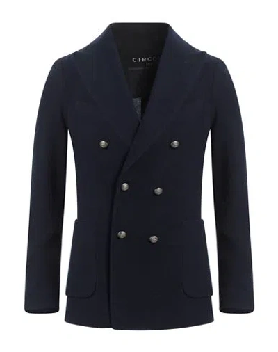 Circolo 1901 Man Blazer Midnight Blue Size 36 Virgin Wool, Cashmere In Blue