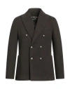 Circolo 1901 Man Blazer Military Green Size 38 Cotton, Elastane