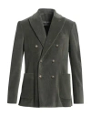 Circolo 1901 Man Blazer Military Green Size 38 Cotton, Polyester