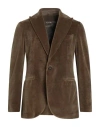 Circolo 1901 Man Blazer Military Green Size 42 Cotton, Polyester