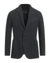 Circolo 1901 Man Blazer Midnight Blue Size 46 Virgin Wool In Black