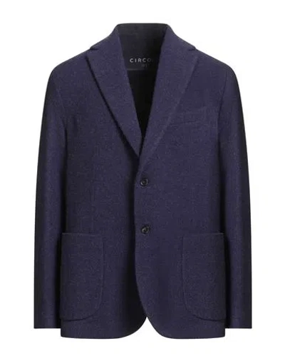 Circolo 1901 Man Blazer Navy Size 44 Wool, Cashmere